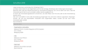 Schulfest (2018 - offline)